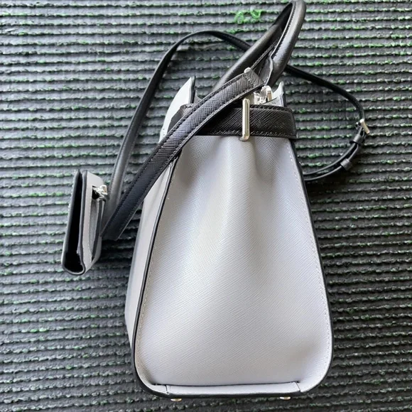 Kate Spade Staci Colorblock Medium Satchel & Staci Colorblock Large Slim Bifold - Picture 5 of 16